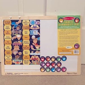 Melissa and Doug responsibility chart / chore chart NEW SEALED!!